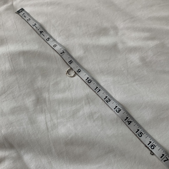 Elsa Peretti for Tiffany & Co Silver Open Heart Necklace - Picture 5 of 11